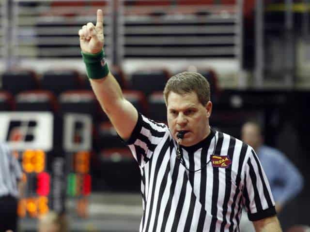 Wrestling referee resume